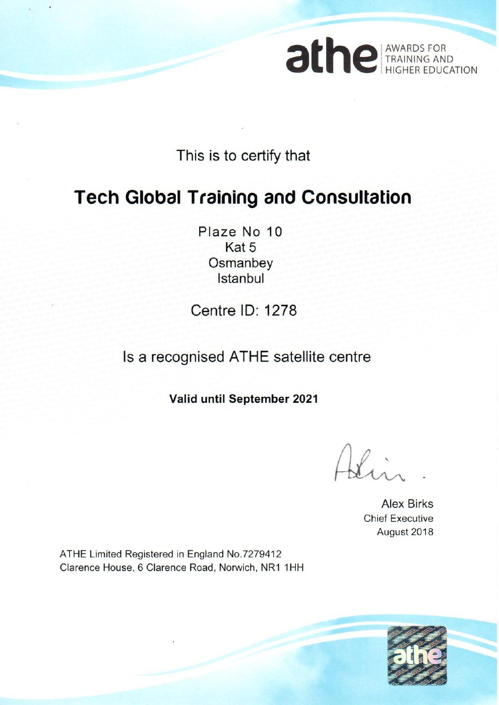 Accreditations — Page 2
